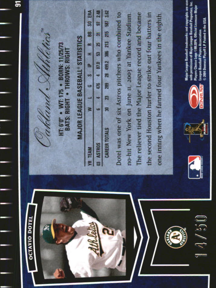 Sports Card Back