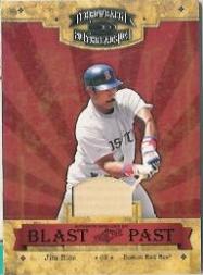 2004 Throwback Threads Blast From the Past Material Bat #12 Jim Rice/250