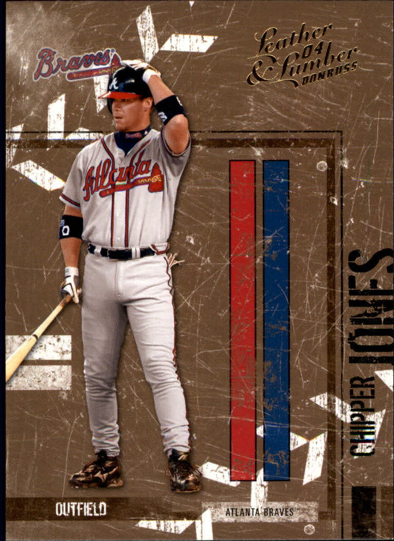 2004 Leather and Lumber #13 Chipper Jones