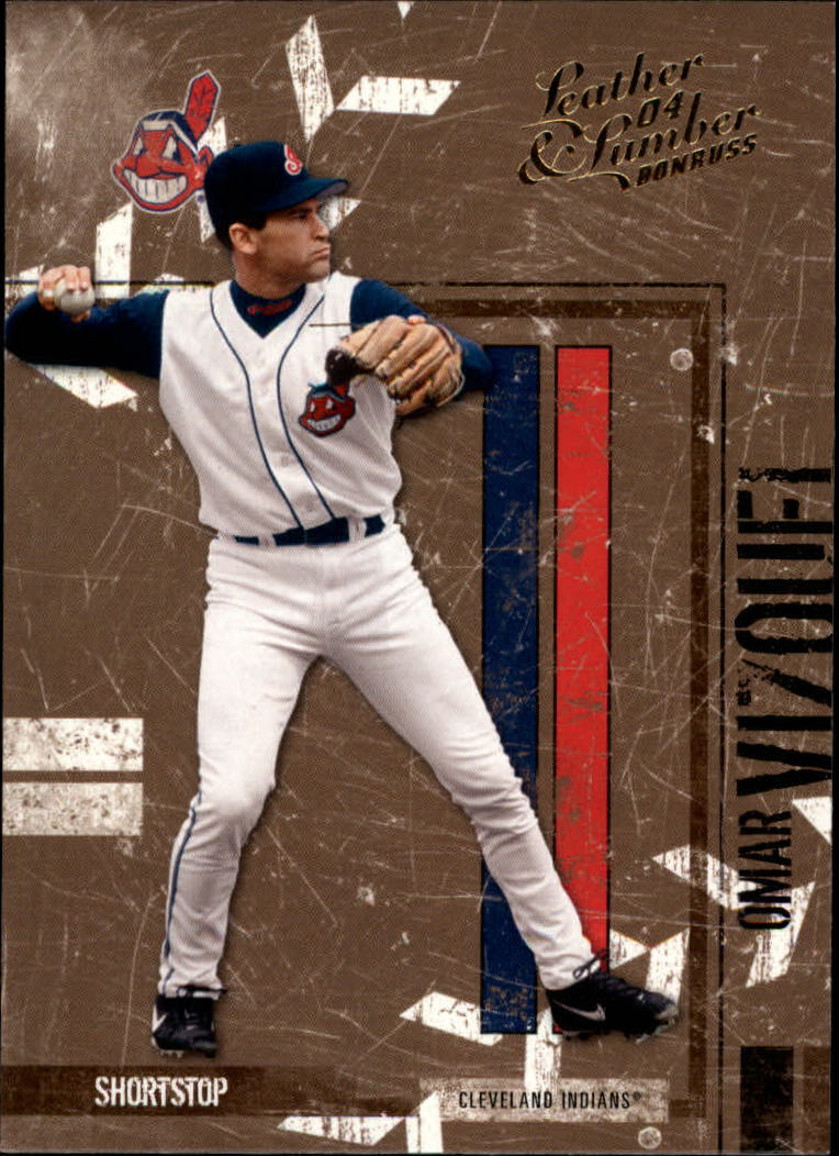 2004 Leather and Lumber #46 Omar Vizquel