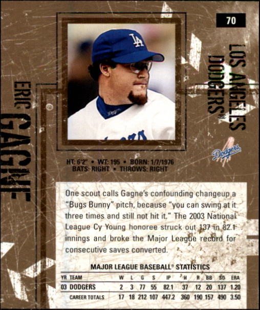 Sports Card Back