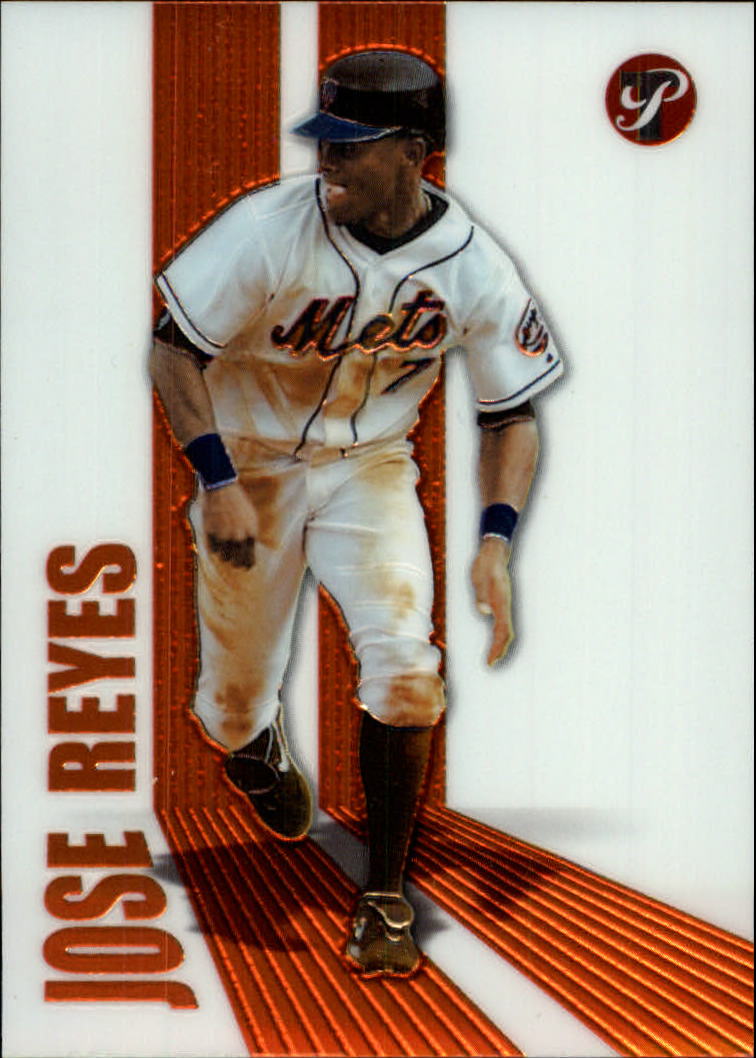  Jose Reyes Rookie Card 2001 Topps Traded #T242