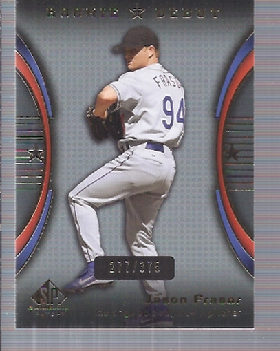 2004 SP Game Used Patch #102 Jason Frasor RD RC