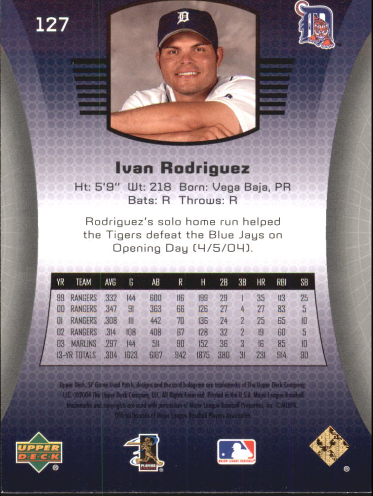 Sports Card Back