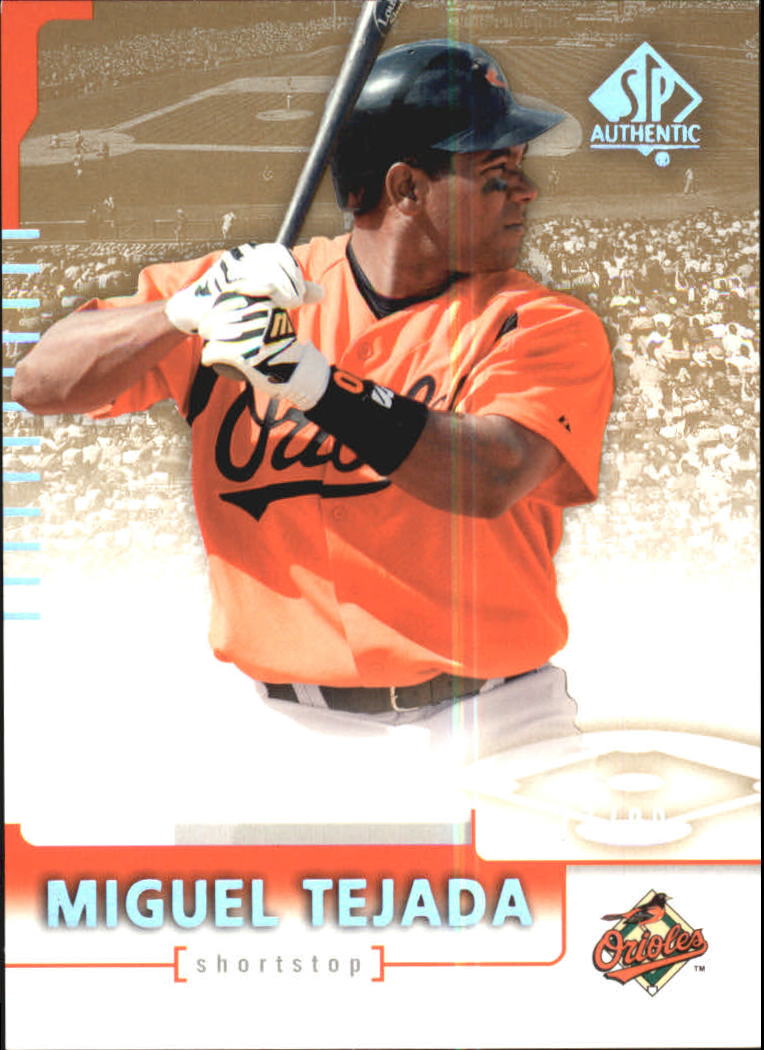 2004 SP Authentic 199/99 #86 Miguel Tejada