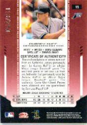 Sports Card Back