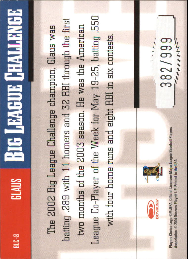 Sports Card Back