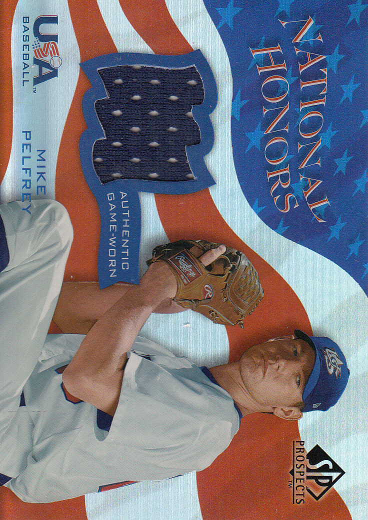 2004 SP Prospects National Honors USA Jersey #MP Mike Pelfrey