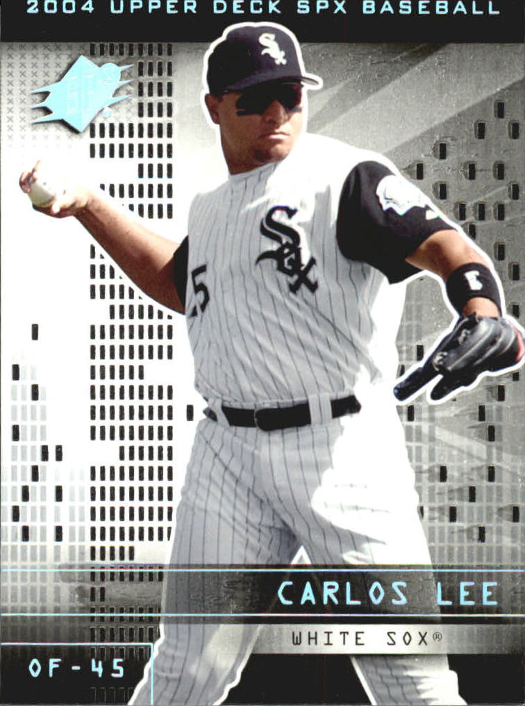 2004 SPx #18 Carlos Lee