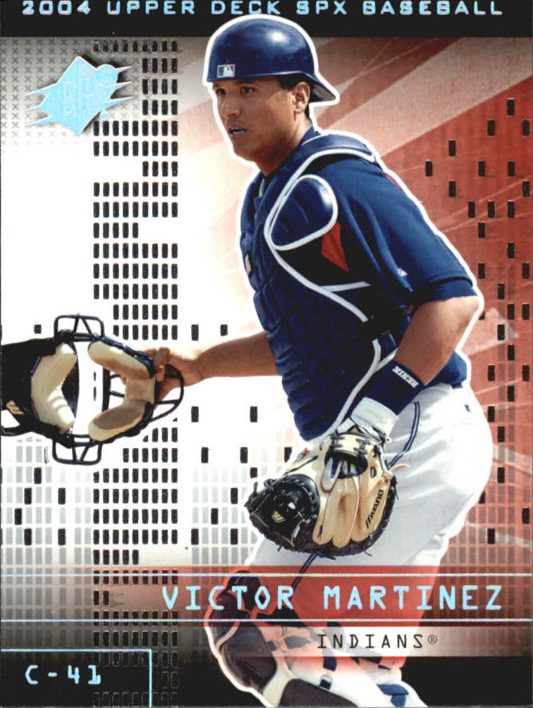 2004 SPx #32 Victor Martinez
