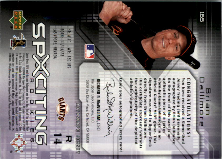 Sports Card Back
