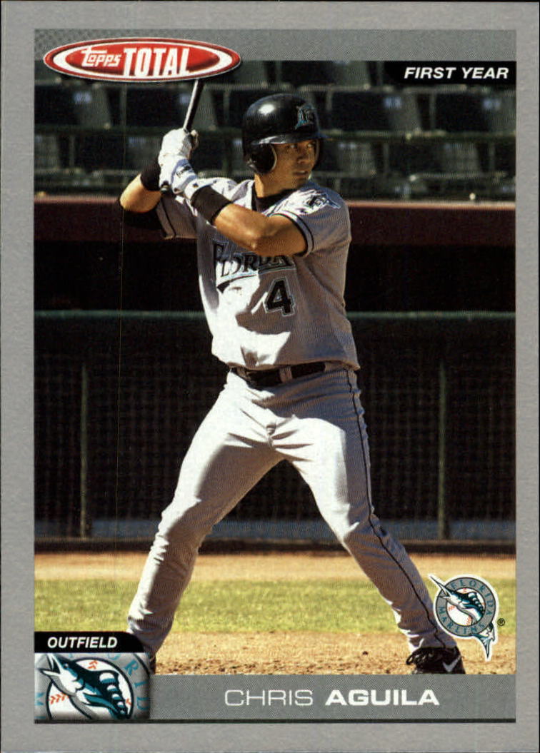 2004 Topps Total Silver #801 Chris Aguila FY