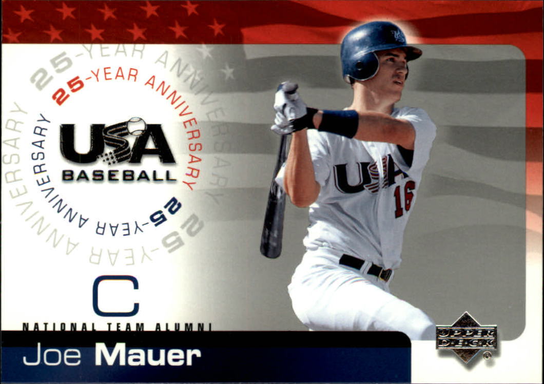2004 USA Baseball 25th Anniversary #121 Joe Mauer