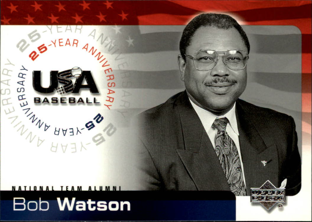 2004 USA Baseball 25th Anniversary #150 Bob Watson