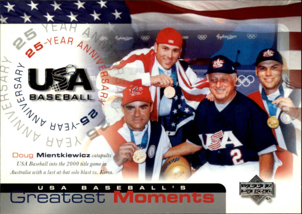 2004 USA Baseball 25th Anniversary #187 Mient/Las/Sheets/Neill GM