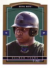 2004 SkyBox LE Gold Proof #156 Delmon Young PR