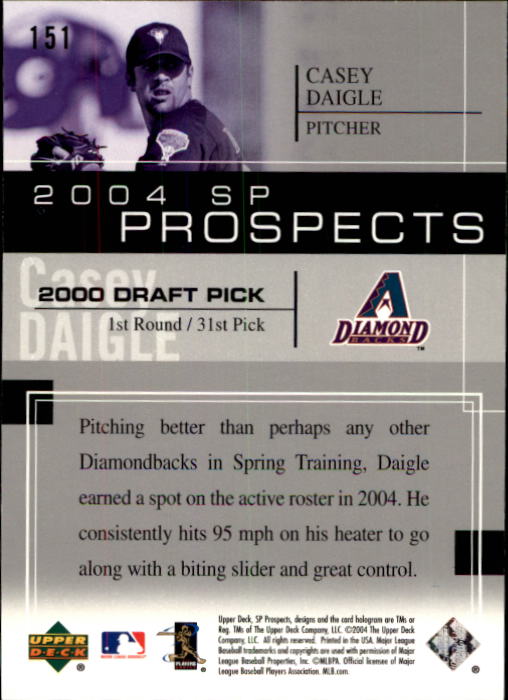 2004 SP Prospects - #201 Jermaine Brock (RC)