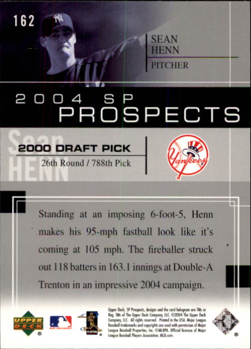 2004 SP Prospects - #201 Jermaine Brock (RC)