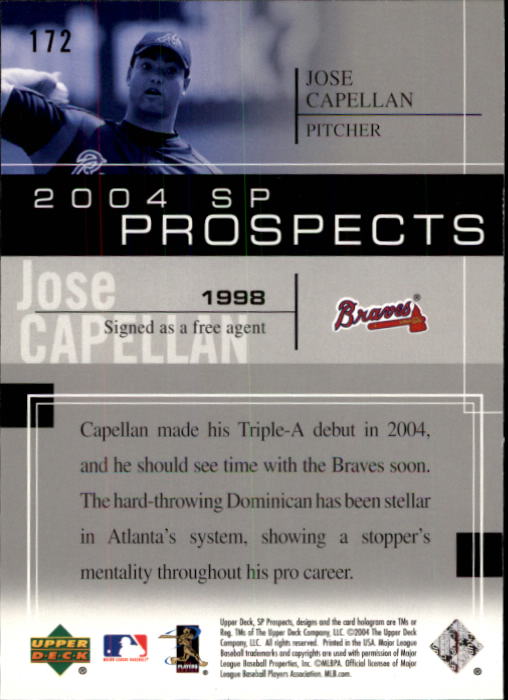 2004 SP Prospects - #201 Jermaine Brock (RC)