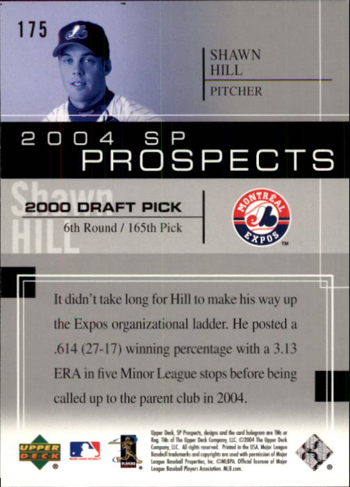 2004 SP Prospects - #201 Jermaine Brock (RC)