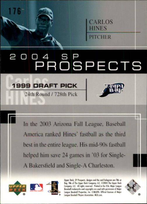 2004 SP Prospects - #201 Jermaine Brock (RC)