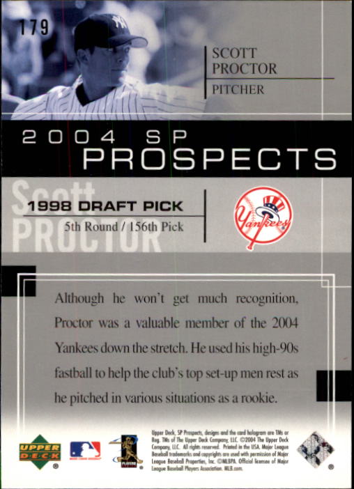 2004 SP Prospects - #201 Jermaine Brock (RC)