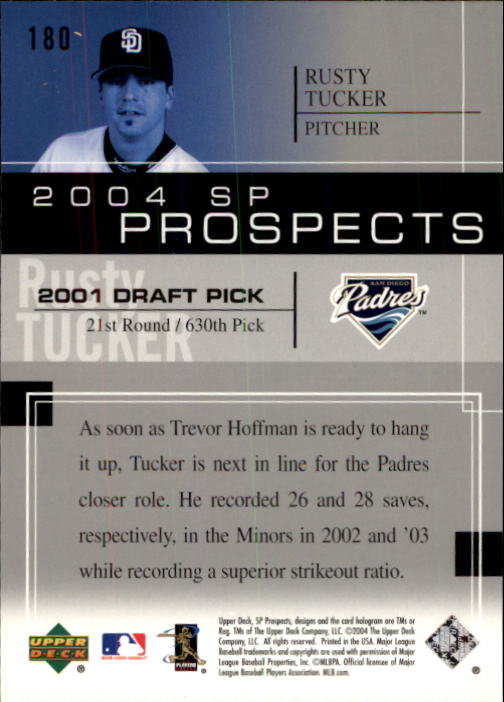 2004 SP Prospects - #201 Jermaine Brock (RC)