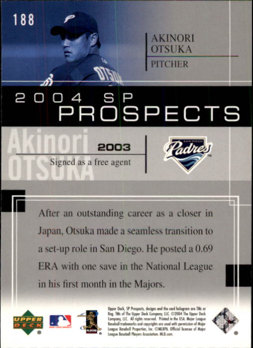 2004 SP Prospects - #201 Jermaine Brock (RC)