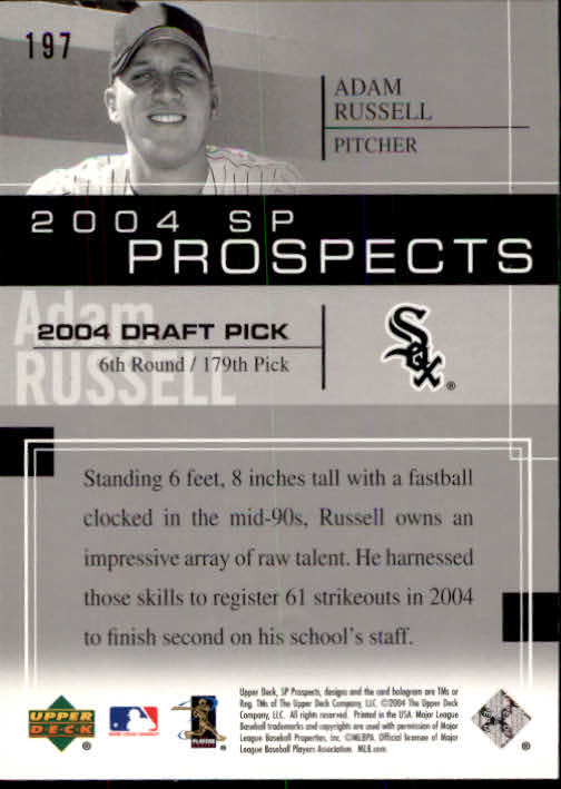 2004 SP Prospects - #201 Jermaine Brock (RC)