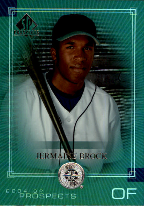 2004 SP Prospects - #201 Jermaine Brock (RC)