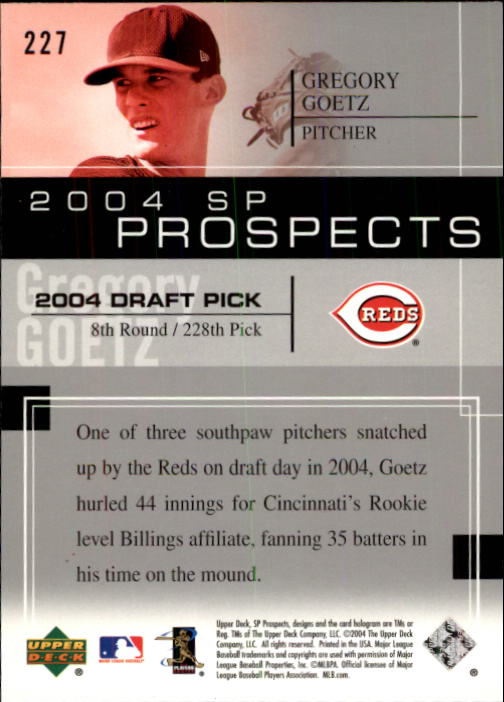 2004 SP Prospects - #201 Jermaine Brock (RC)