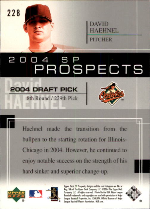 2004 SP Prospects - #201 Jermaine Brock (RC)