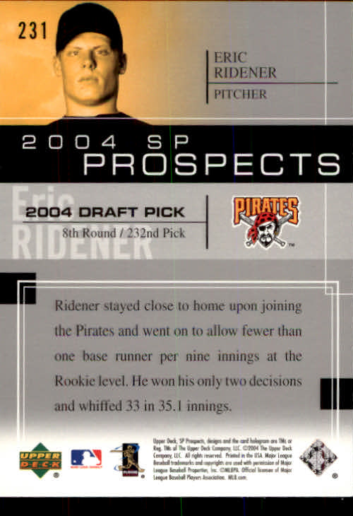 2004 SP Prospects - #201 Jermaine Brock (RC)