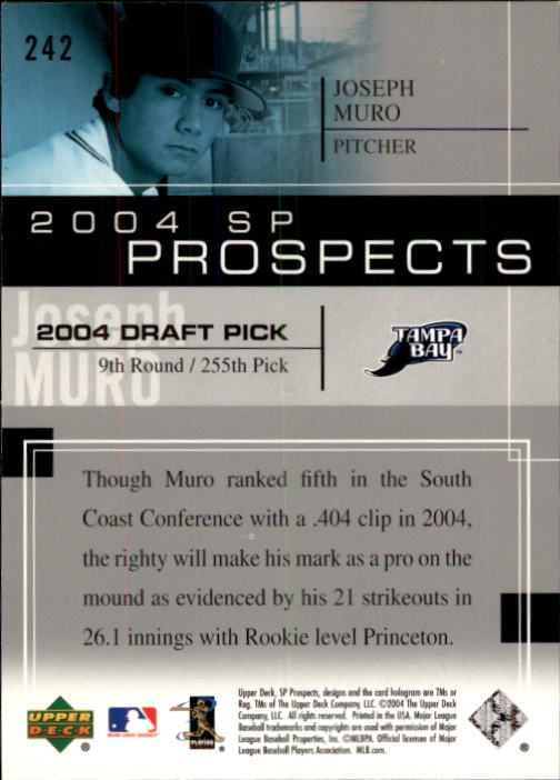 2004 SP Prospects - #201 Jermaine Brock (RC)