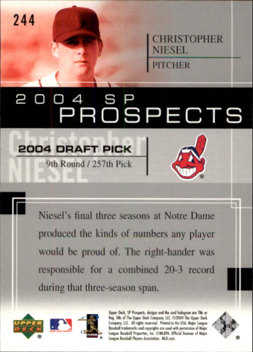 2004 SP Prospects - #201 Jermaine Brock (RC)