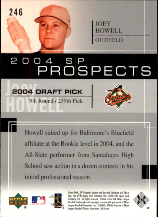 2004 SP Prospects - #201 Jermaine Brock (RC)