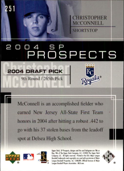 2004 SP Prospects - #201 Jermaine Brock (RC)