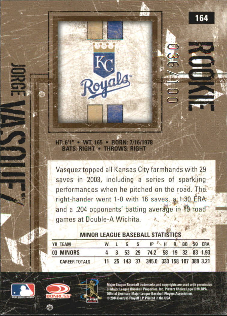 Sports Card Back