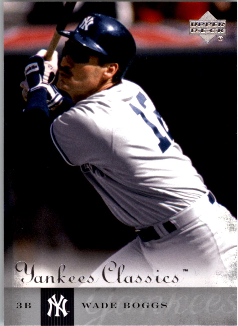 2004 UD Yankees Classics #67 Wade Boggs