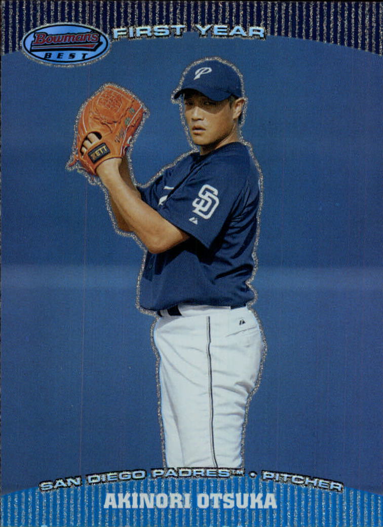 2004 Bowman's Best #AO Akinori Otsuka FY RC