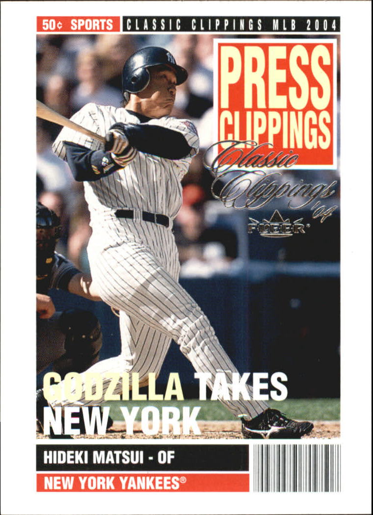 2004 Classic Clippings Press Clippings #12 Hideki Matsui