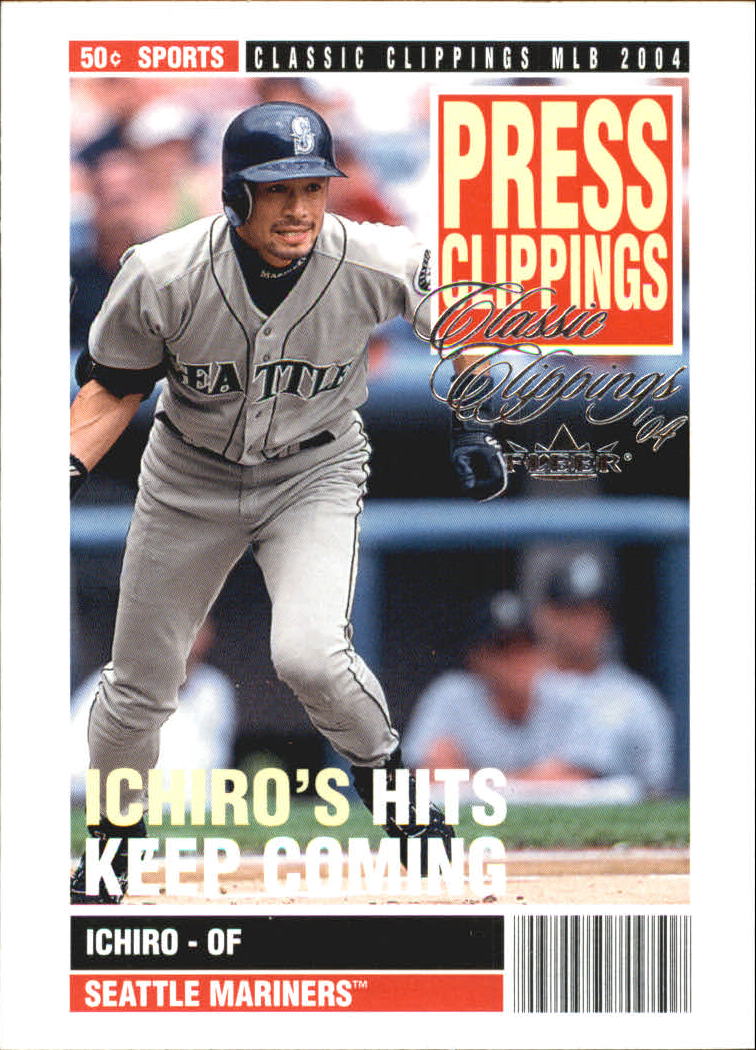 2004 Classic Clippings Press Clippings #13 Ichiro Suzuki