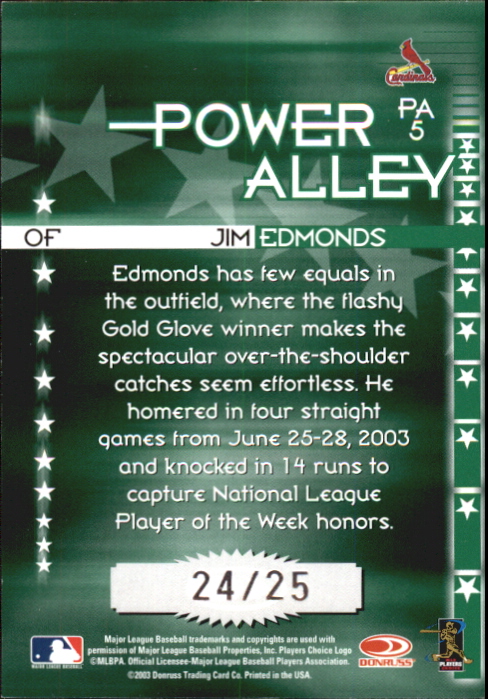 Sports Card Back