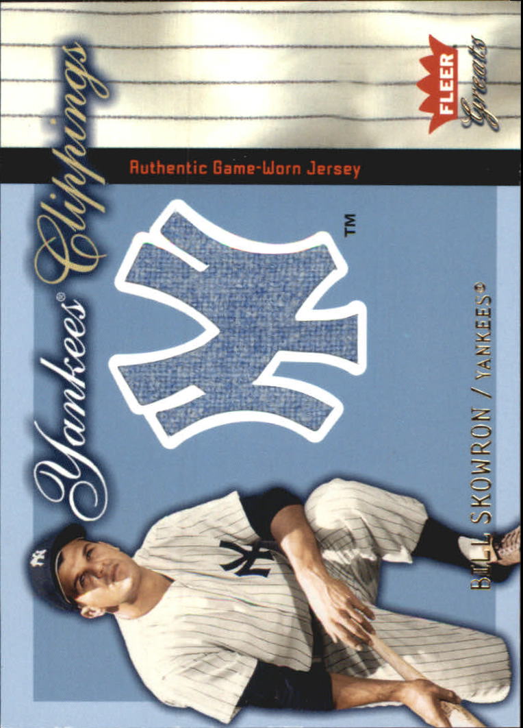 2004 Greats of the Game Yankees Clippings #BS Bill Skowron