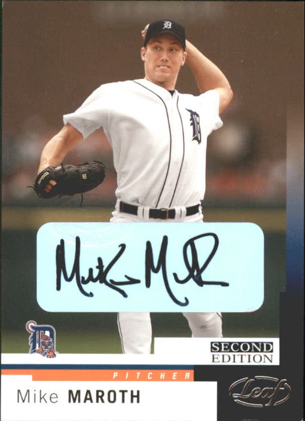 2004 Leaf Autographs Second Edition #33 Mike Maroth