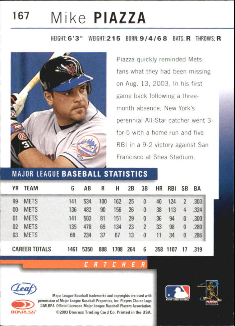 Sports Card Back