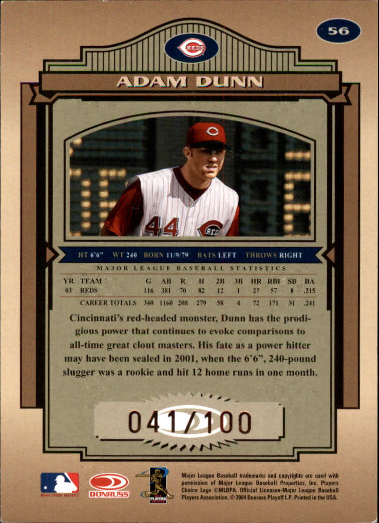 Sports Card Back