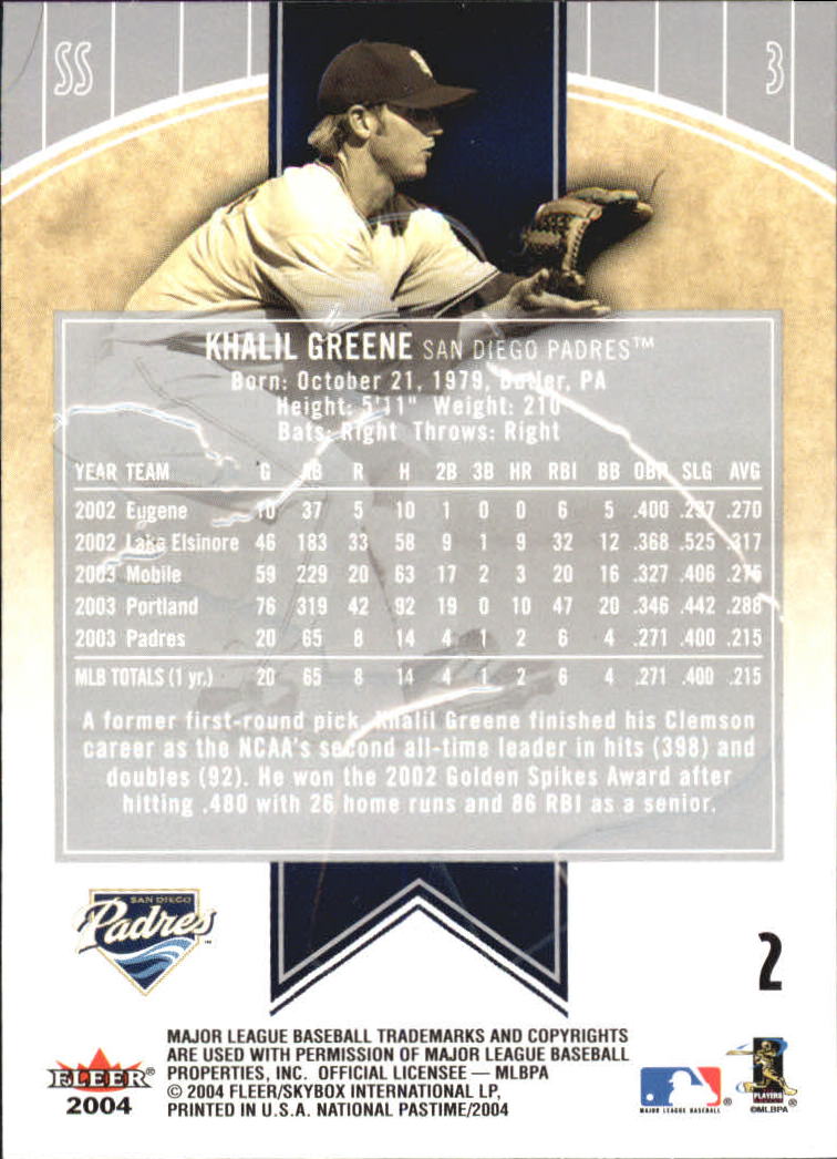 B2167- 2004 National Pastime BB Karten 1-60 + Einsätze -du Pick- 15 + Kostenlose - Bild 5 von 94