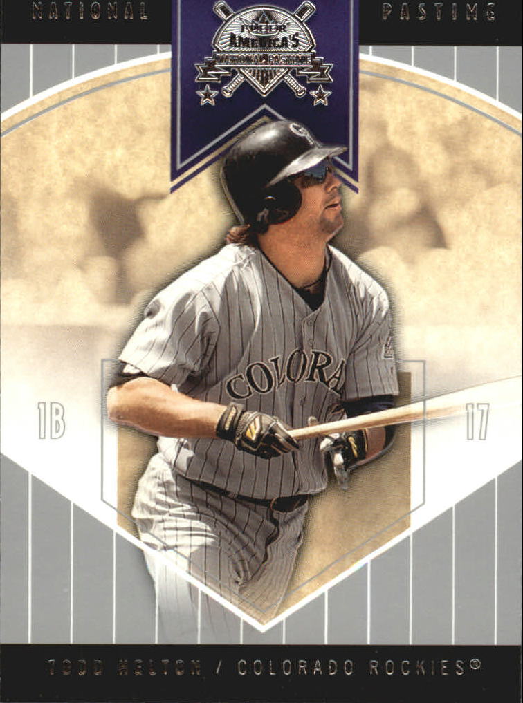 B2167- 2004 National Pastime BB Karten 1-60 + Einsätze -du Pick- 15 + Kostenlose - Bild 32 von 94