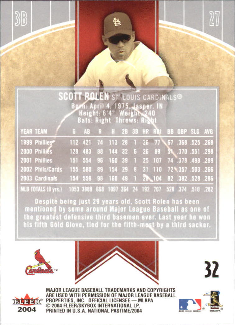 B2167- 2004 National Pastime BB Karten 1-60 + Einsätze -du Pick- 15 + Kostenlose - Bild 51 von 94
